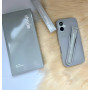 Стильний чохол Rhode Lip Case з блиском для губ на iPhone 16 — сірий